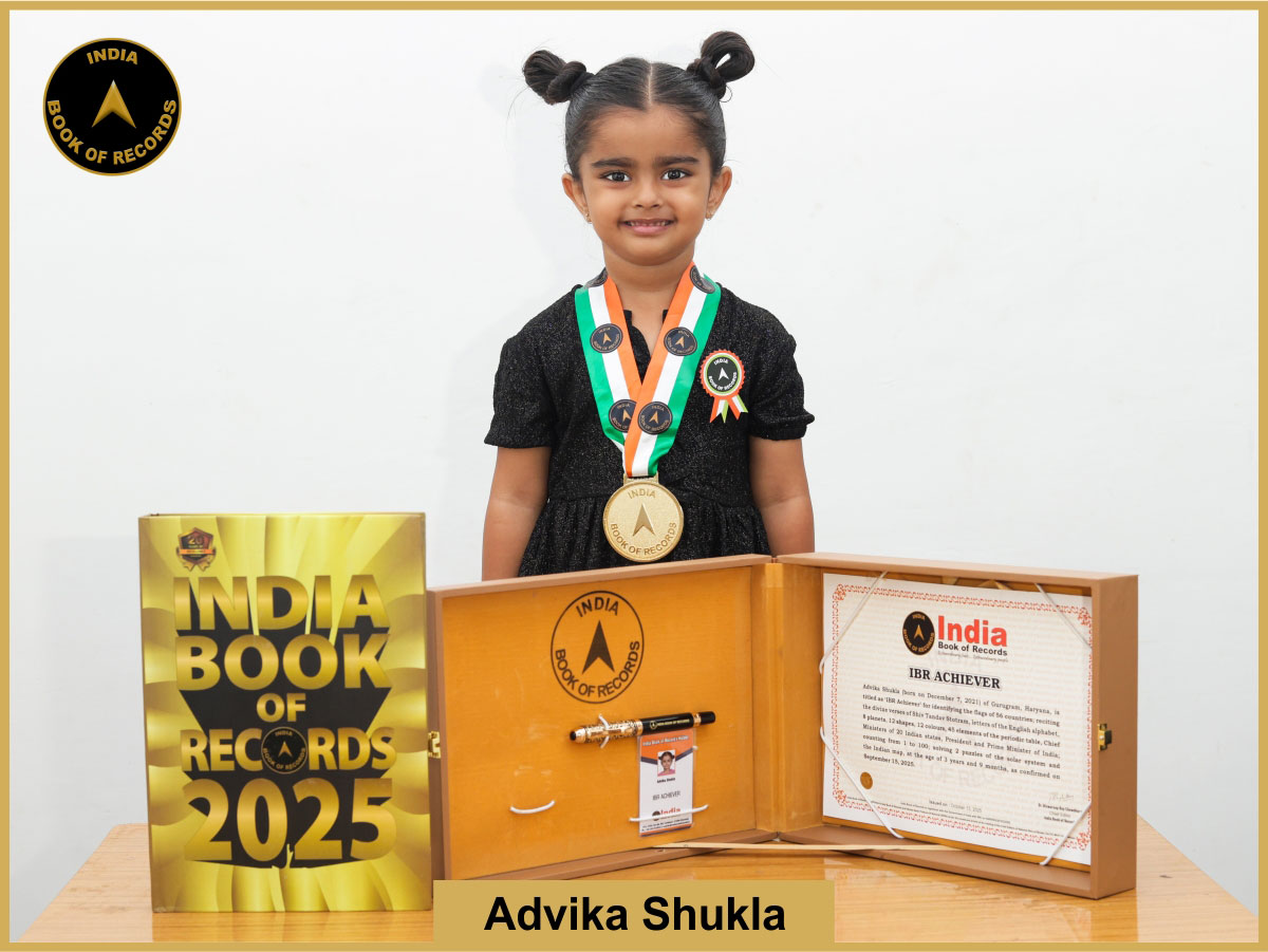 Advika Shukla – IBR Achiever