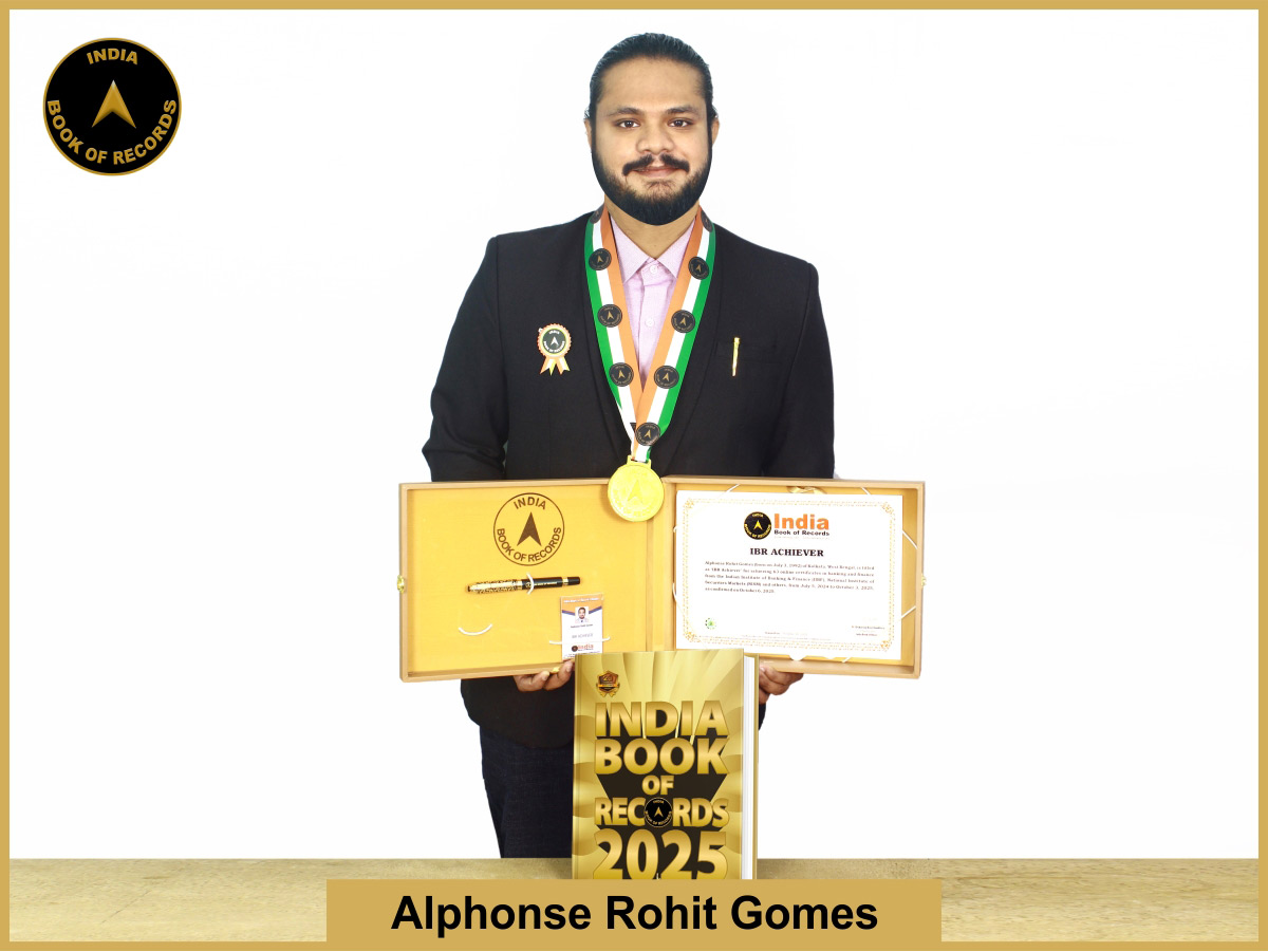 Alphonse Rohit Gomes – IBR Achiever