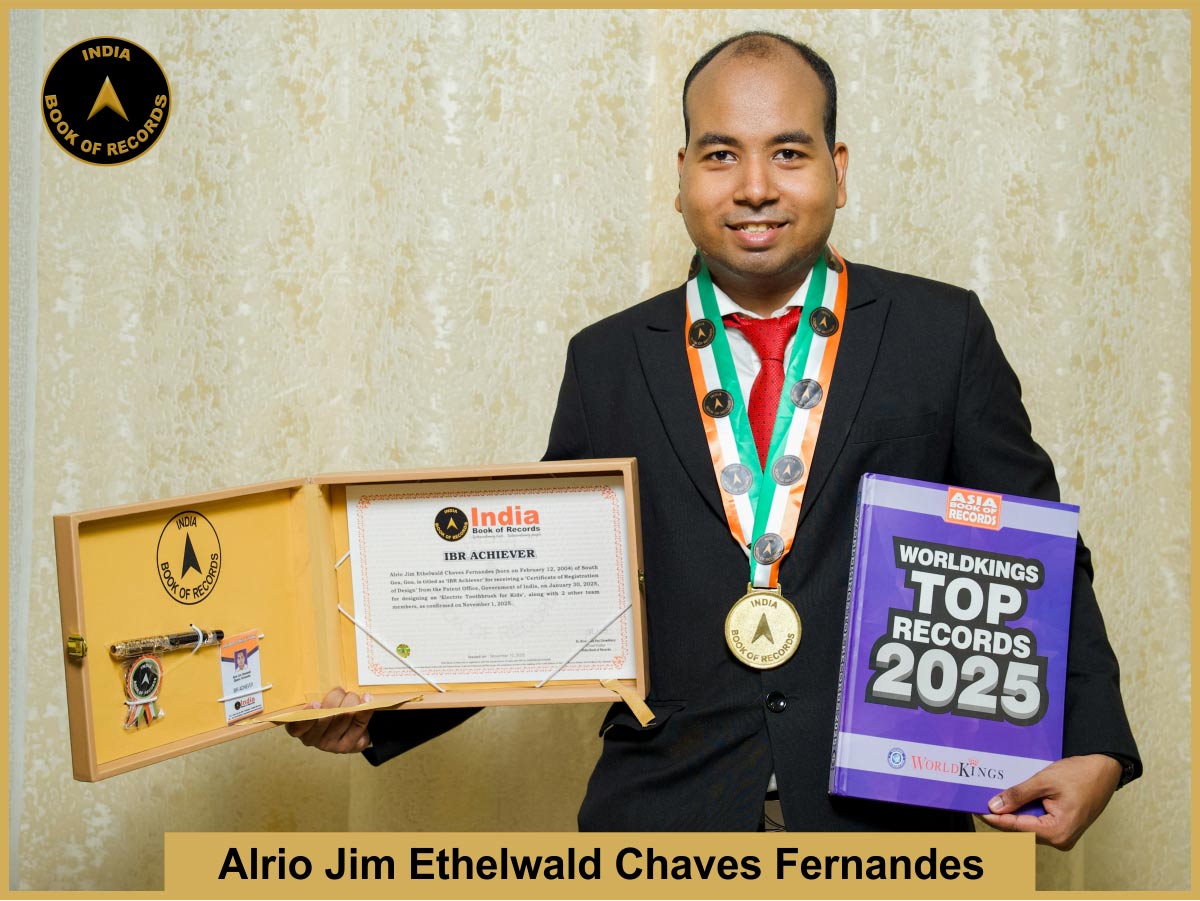Alrio Jim Ethelwald Chaves Fernandes – IBR Achiever