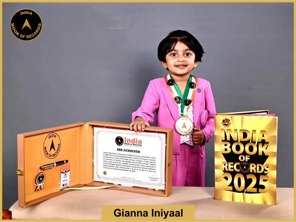 Gianna Iniyaal – IBR Achiever