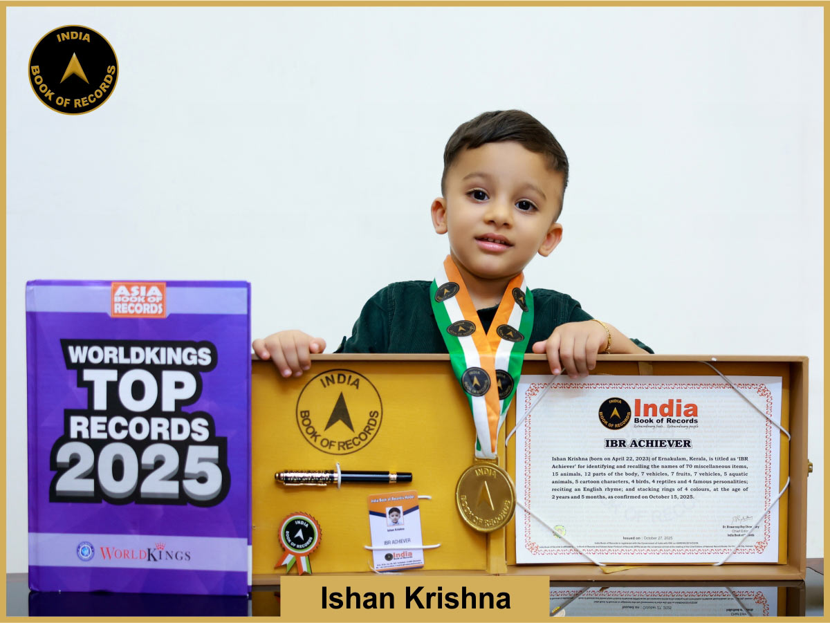 Ishan Krishna – IBR Achiever