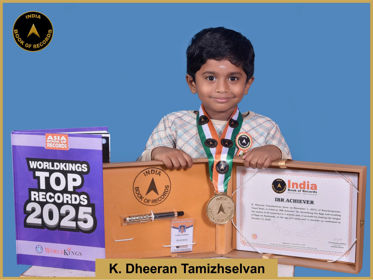 K. Dheeran Tamizhselvan – IBR Achiever