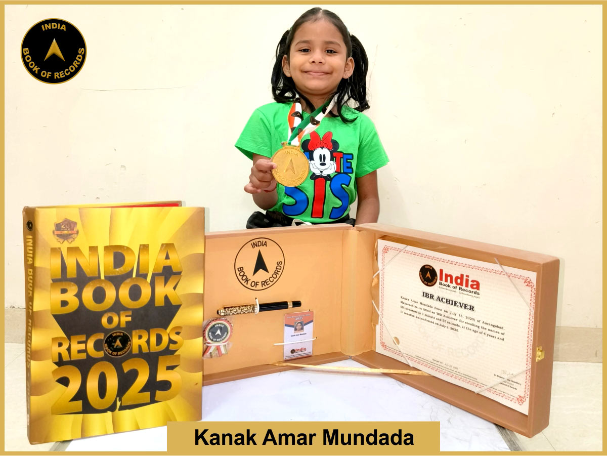 Kanak Amar Mundada – IBR Achiever