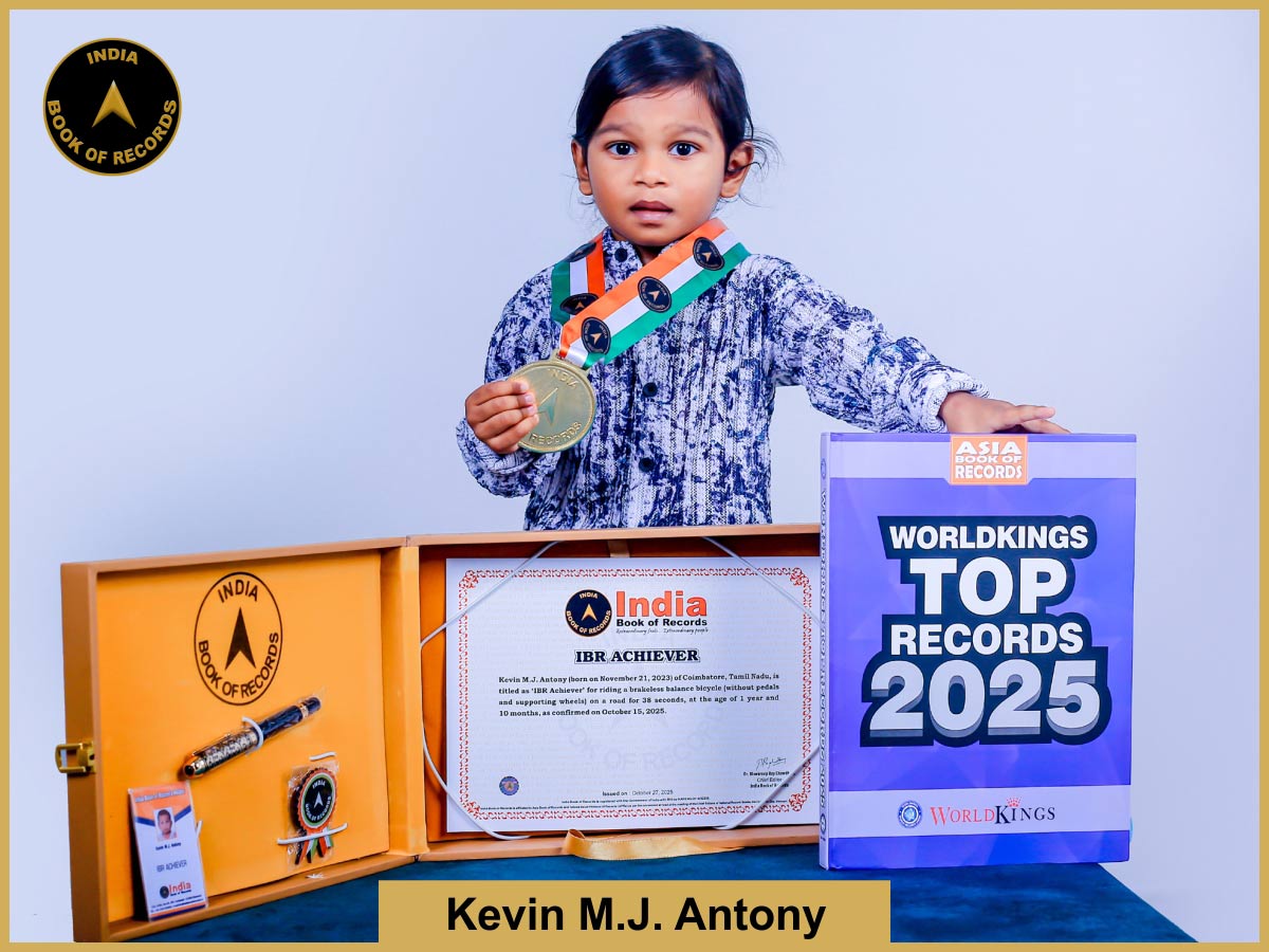 Kevin M.J. Antony – IBR Achiever