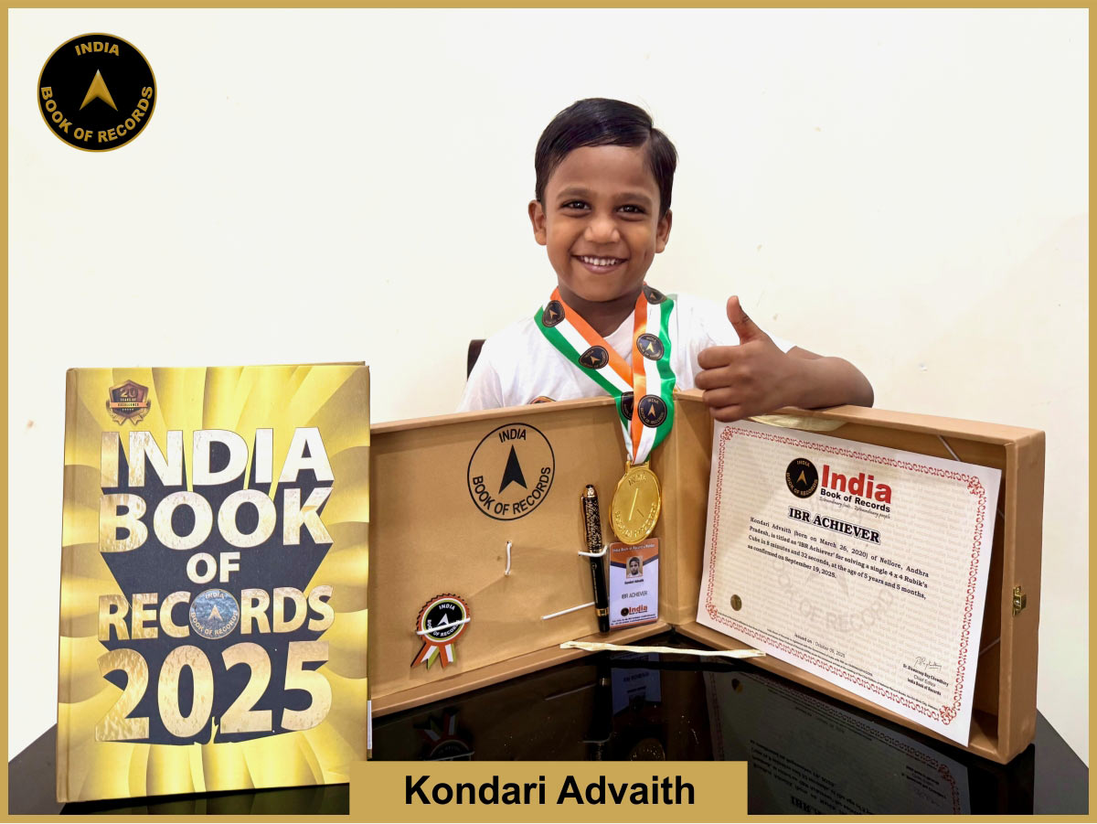 Kondari Advaith – IBR Achiever
