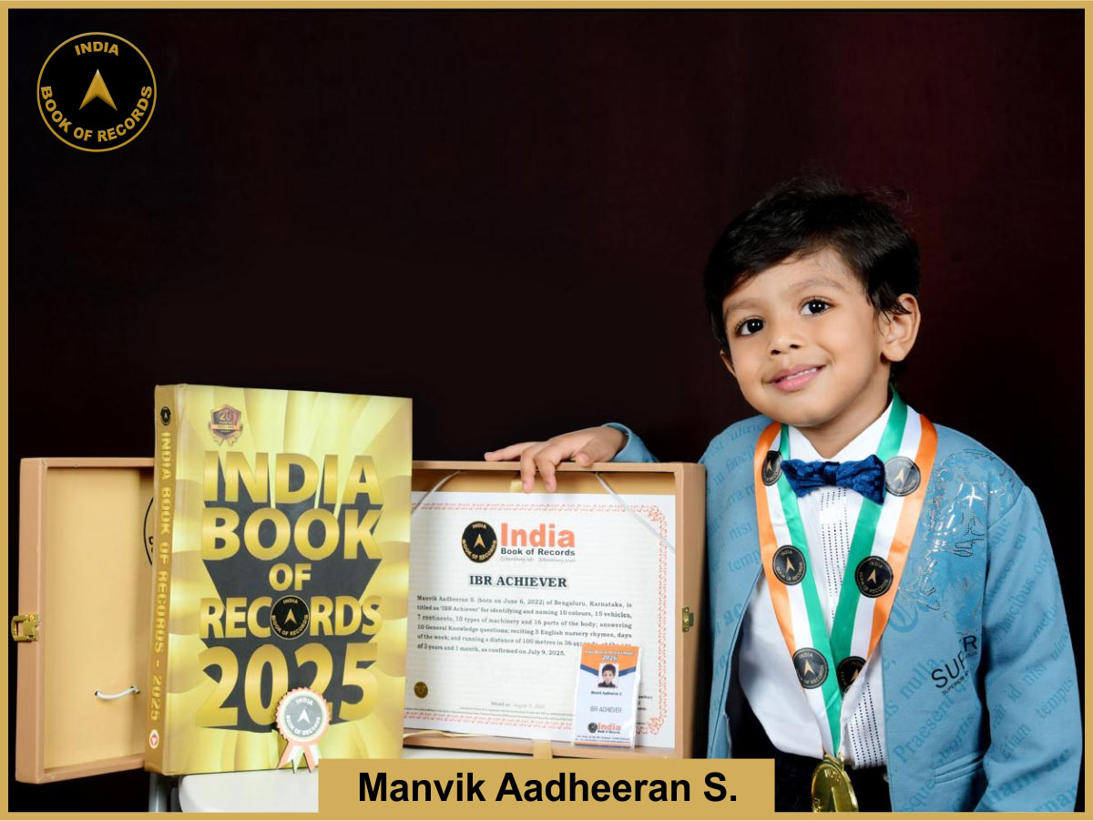 Manvik Aadheeran S. – IBR Achiever