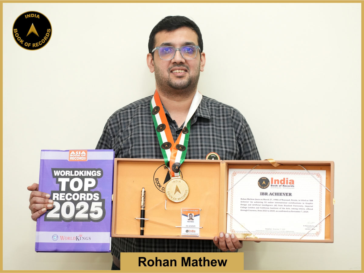 Rohan Mathew – IBR Achiever