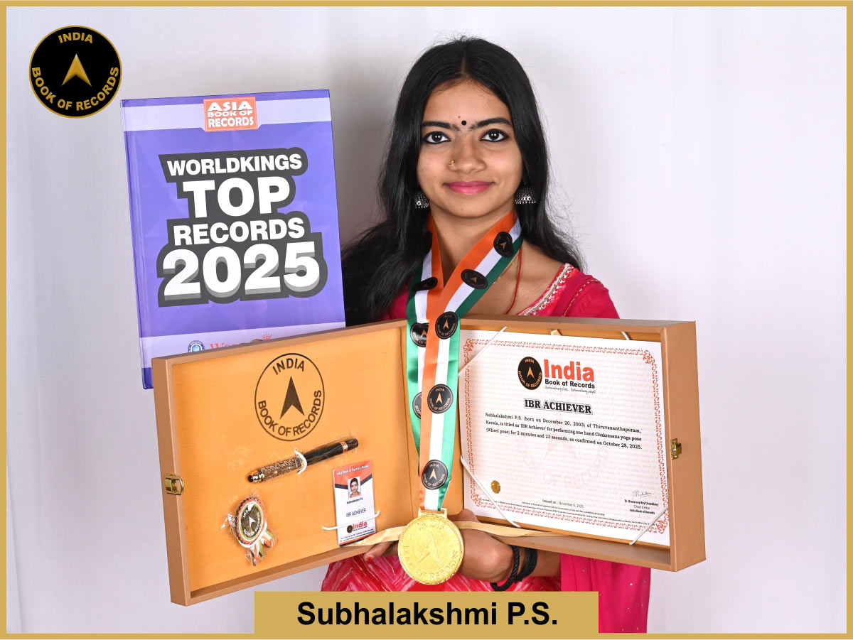 Subhalakshmi P.S. – IBR Achiever
