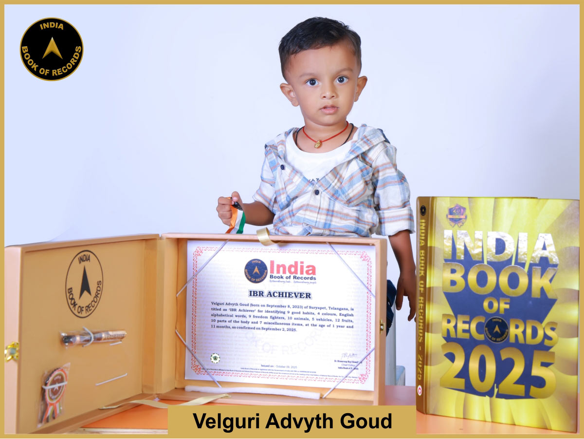 Velguri Advyth Goud – IBR Achiever