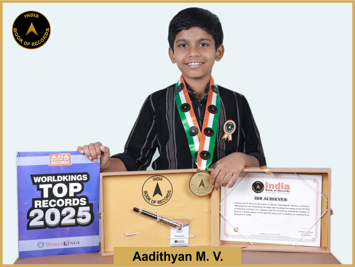 Aadithyan M. V. – IBR Achiever