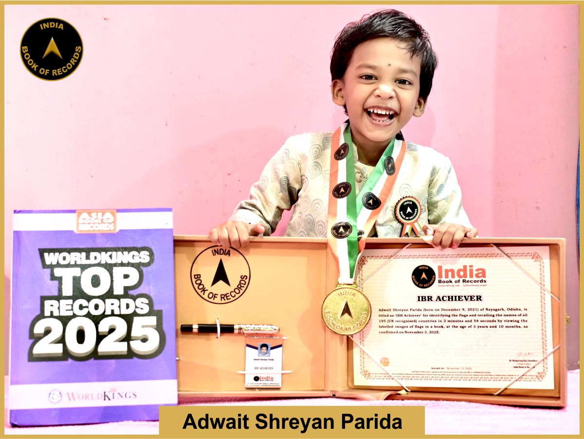 Adwait Shreyan Parida – IBR Achiever