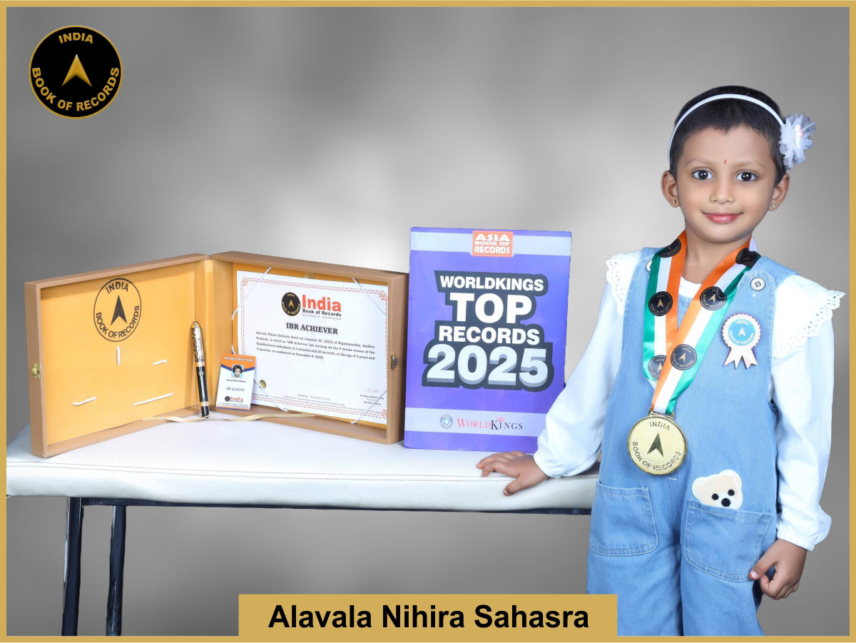 Alavala Nihira Sahasra – IBR Achiever