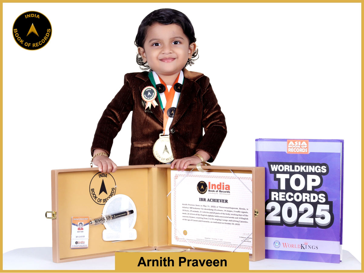 Arnith Praveen – IBR Achiever
