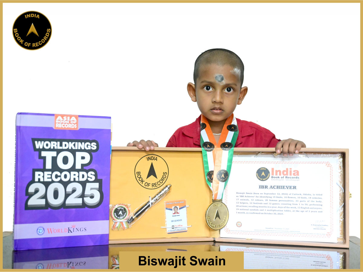Biswajit Swain – IBR Achiever