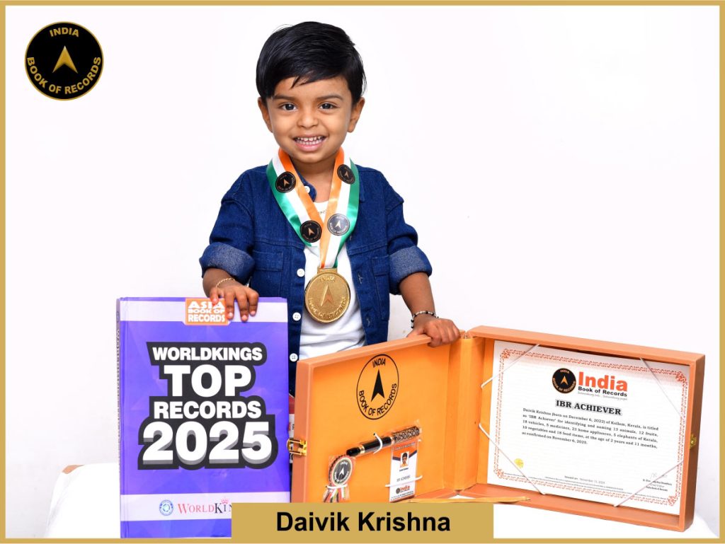 Daivik Krishna - IBR Achiever