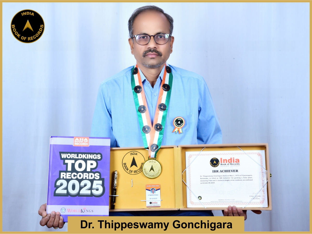 Dr. Thippeswamy Gonchigara – IBR Achiever