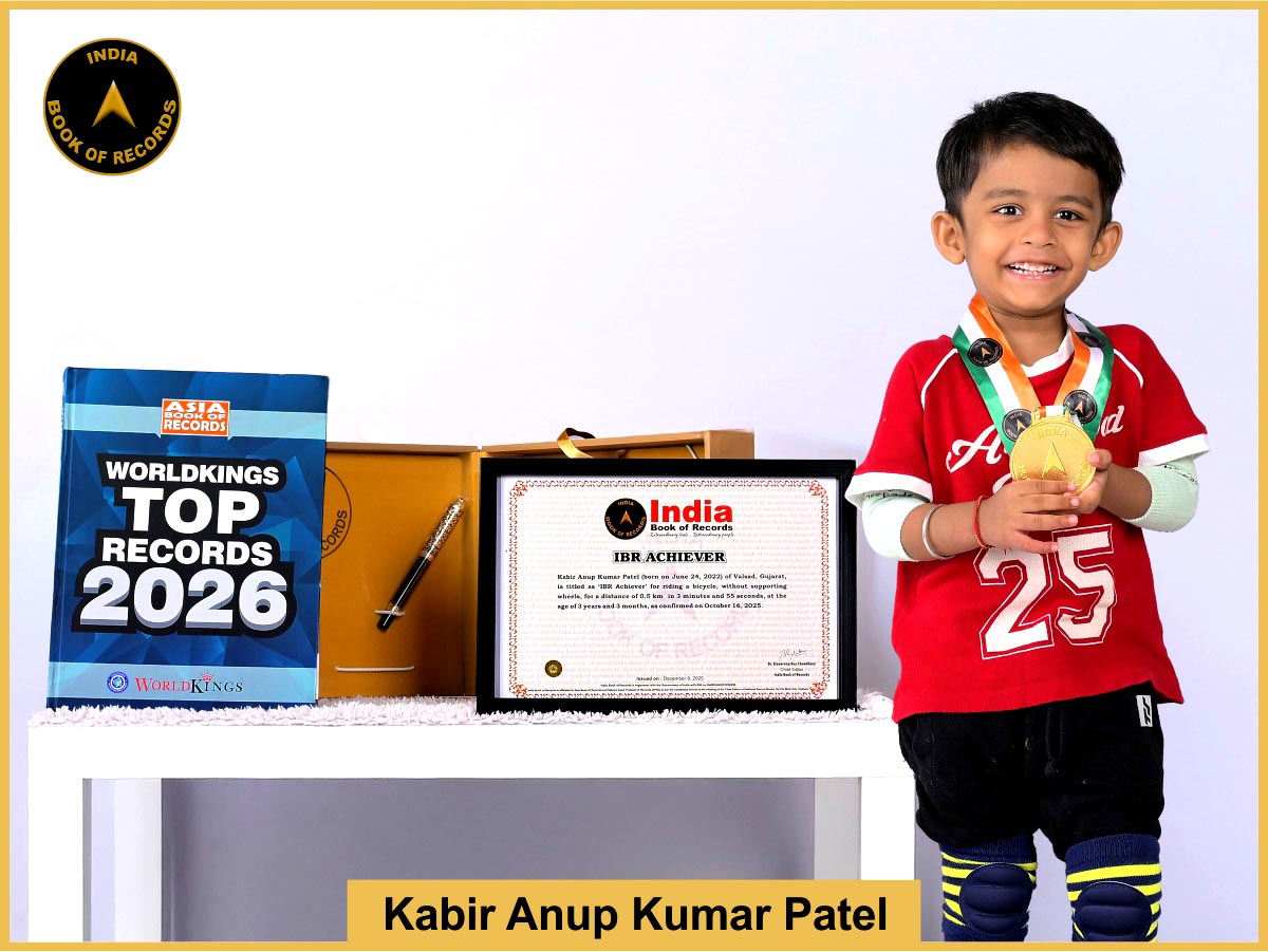 Kabir Anup Kumar Patel – IBR Achiever