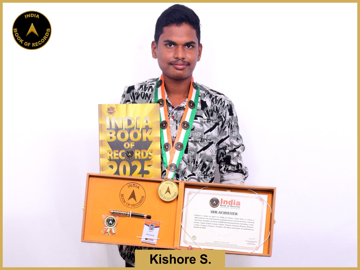 Kishore S. – IBR Achiever