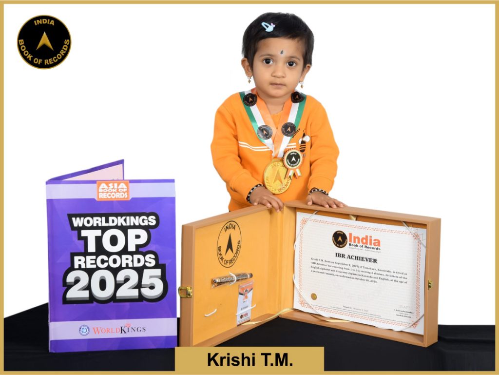 Krishi T.M. - IBR Achiever