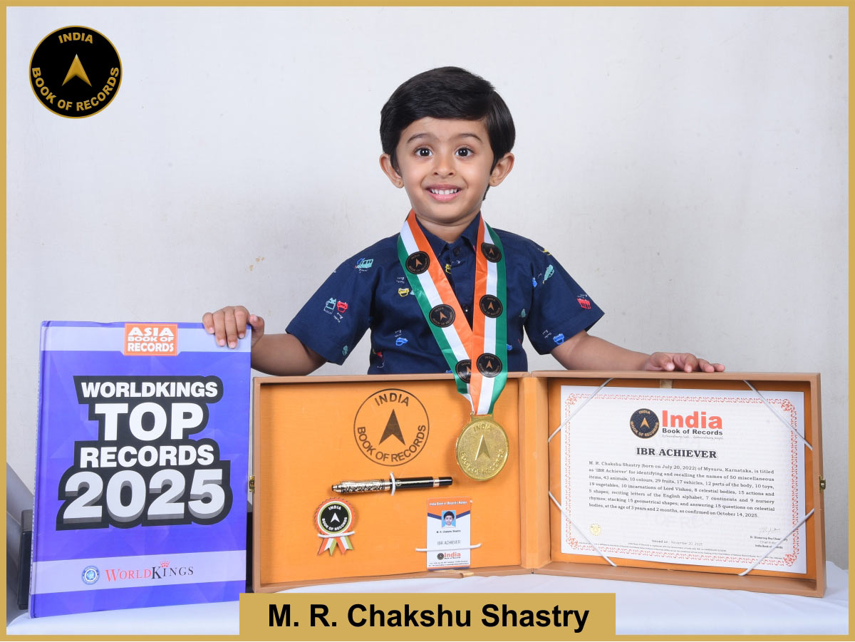M. R. Chakshu Shastry – IBR Achiever