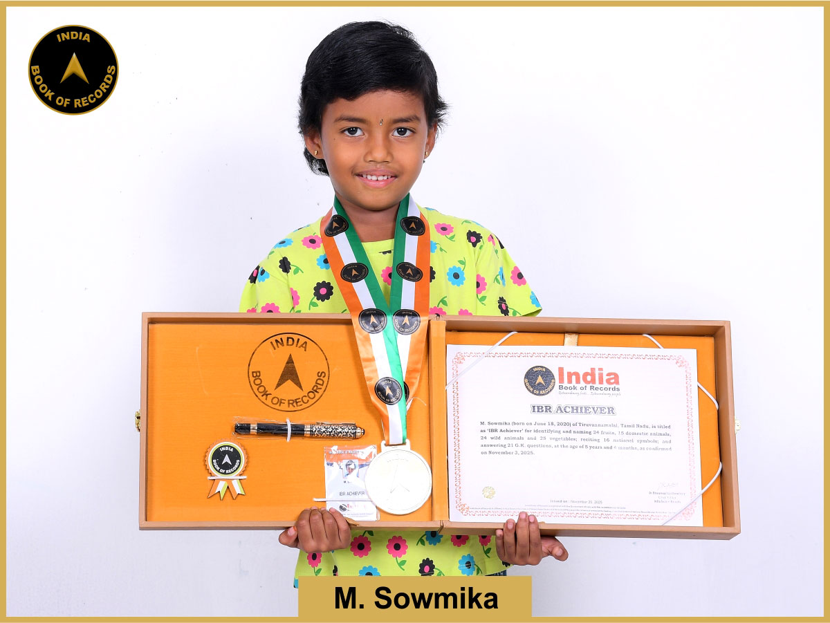 M. Sowmika – IBR Achiever