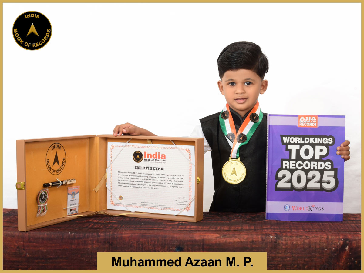 Muhammed Azaan M. P. – IBR Achiever