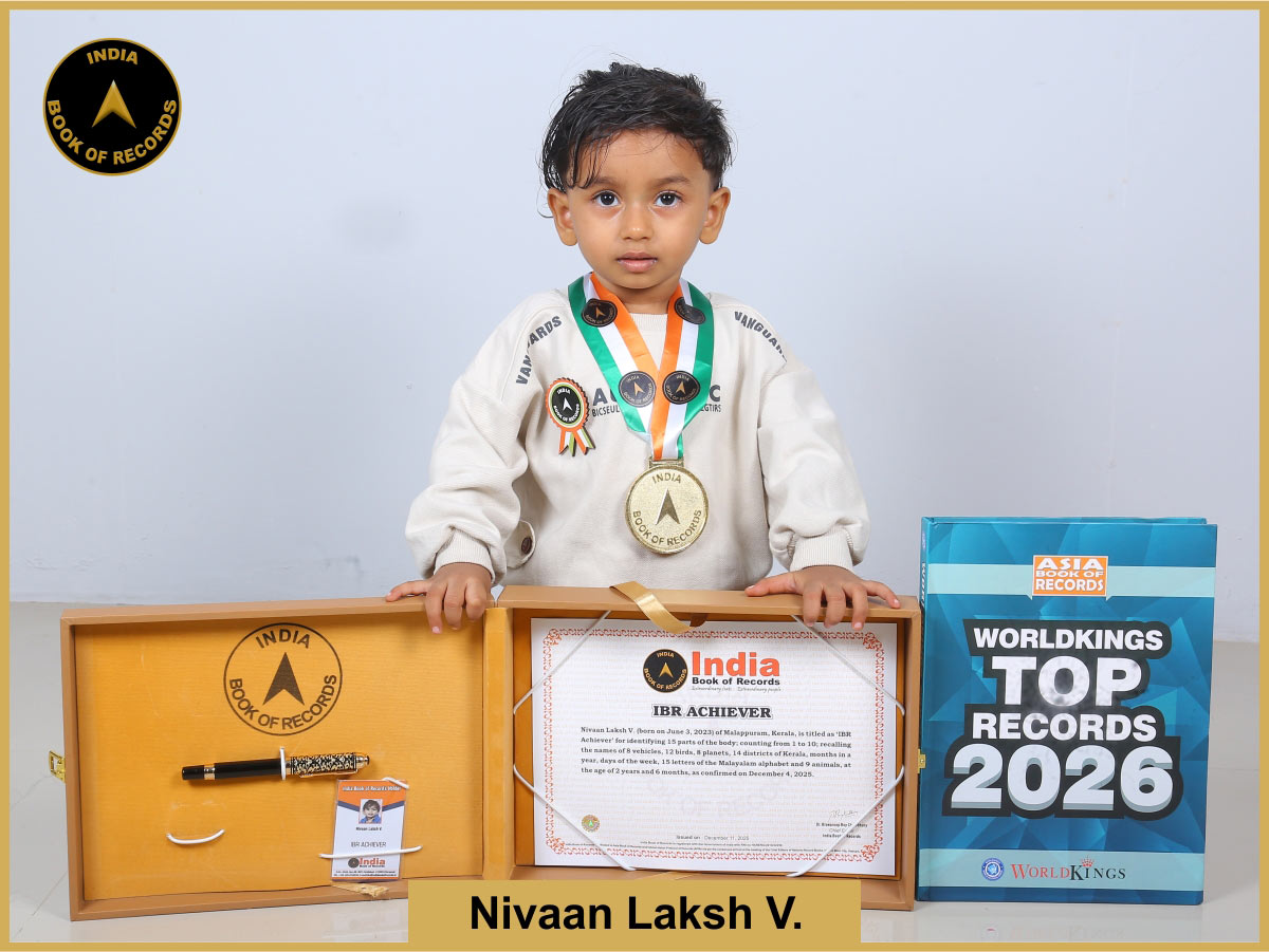 Nivaan Laksh V. – IBR Achiever