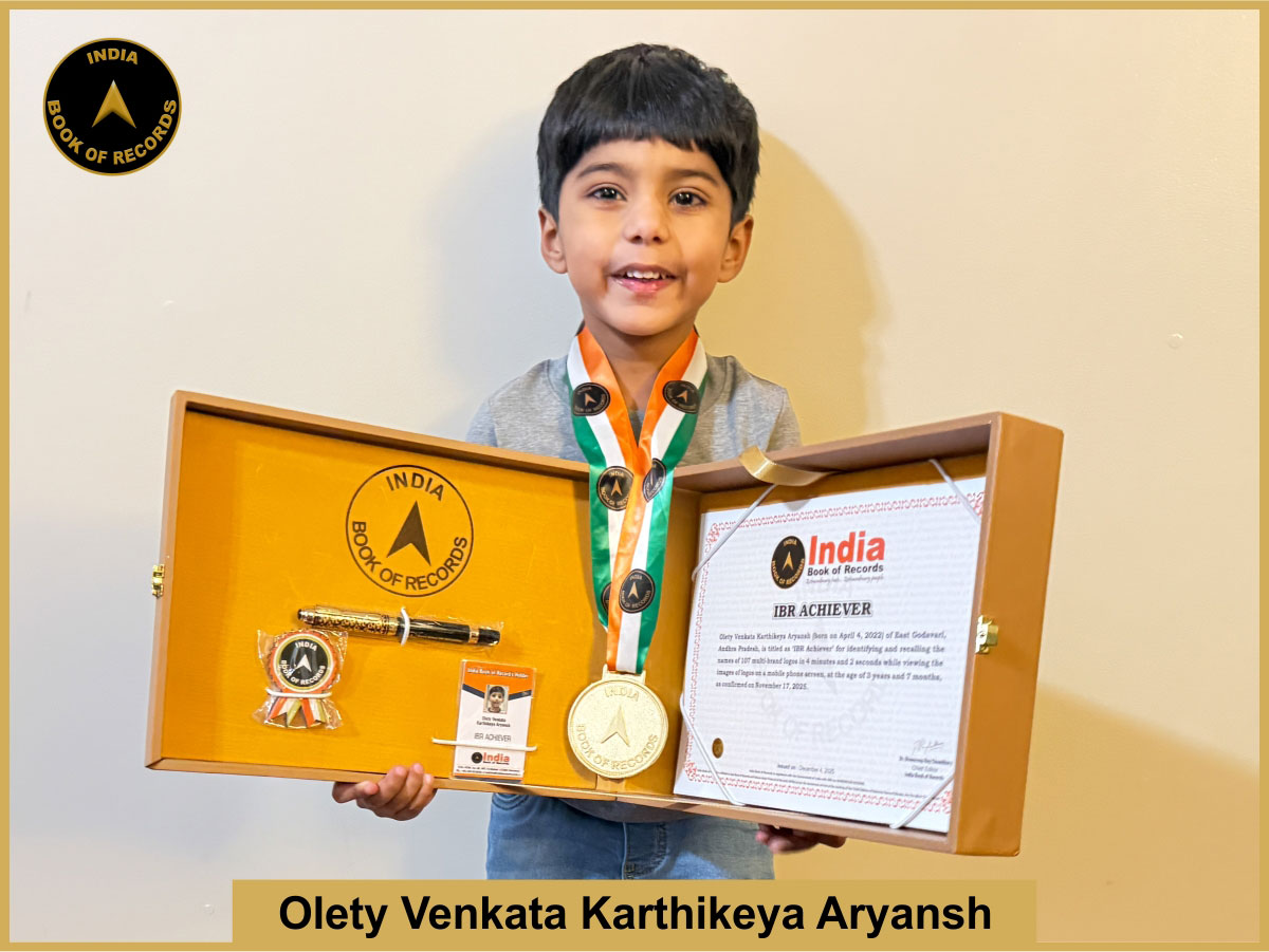 Olety Venkata Karthikeya Aryansh – IBR Achiever