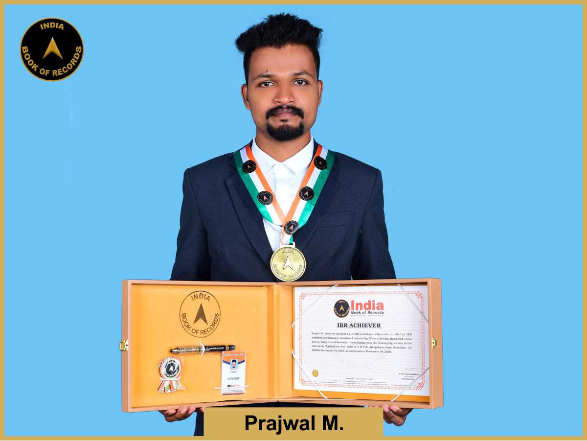 Prajwal M. – IBR Achiever