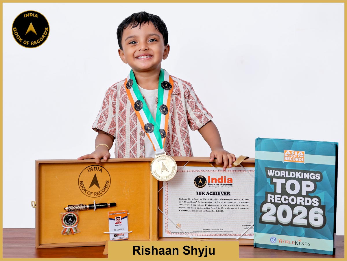 Rishaan Shyju – IBR Achiever
