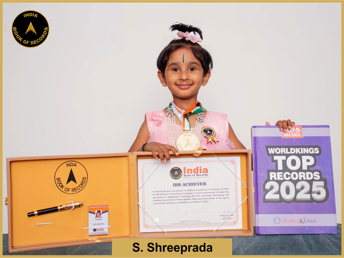 S. Shreeprada – IBR Achiever