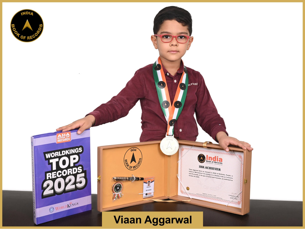 Viaan Aggarwal – IBR Achiever