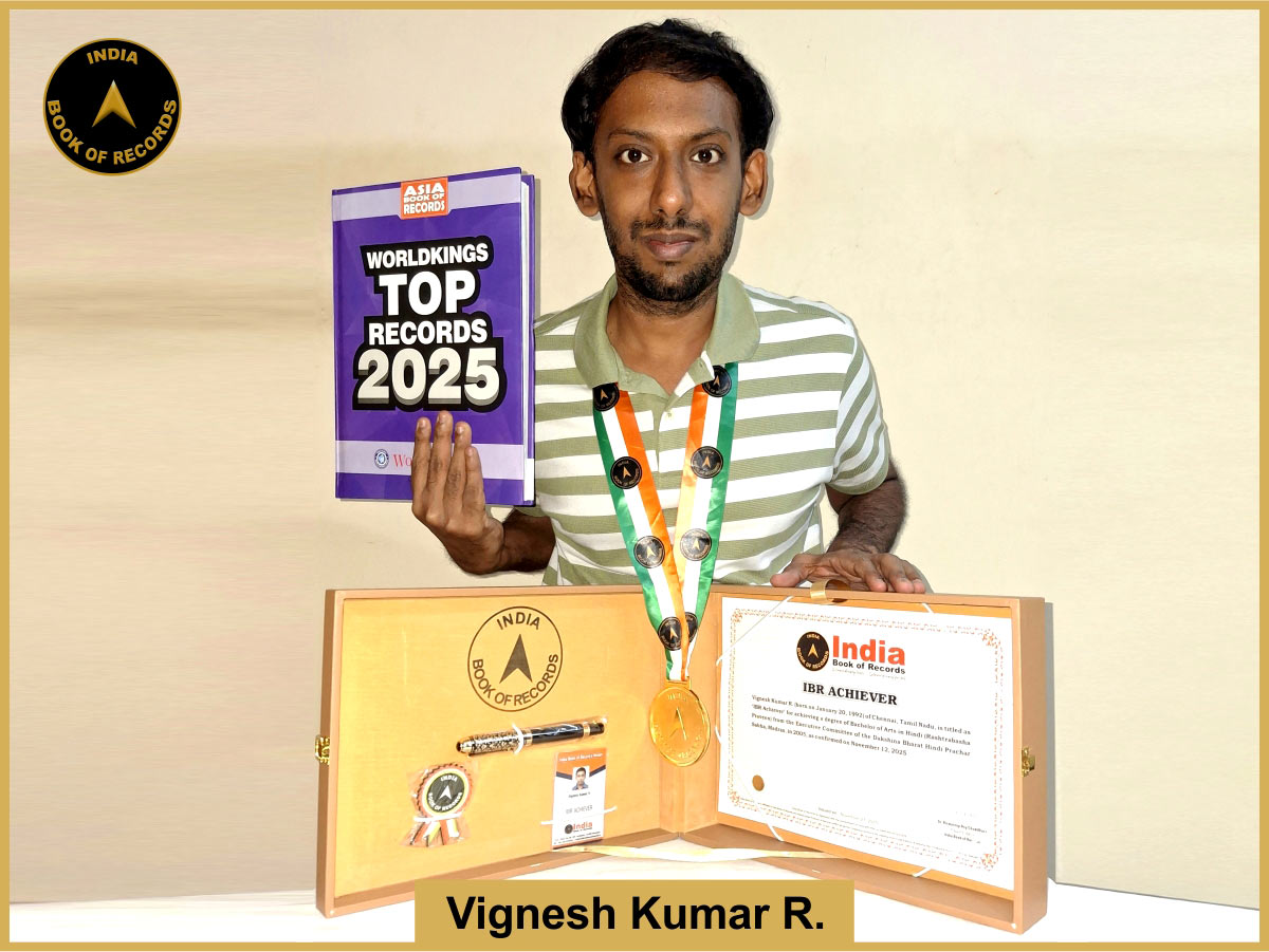 Vignesh Kumar R. – IBR Achiever
