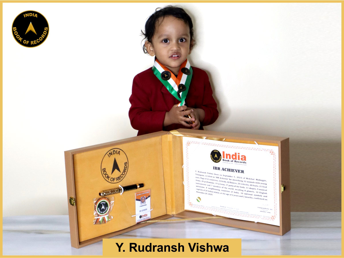Y. Rudransh Vishwa – IBR Achiever
