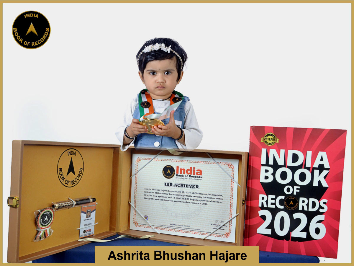 Ashrita Bhushan Hajare – IBR Achiever