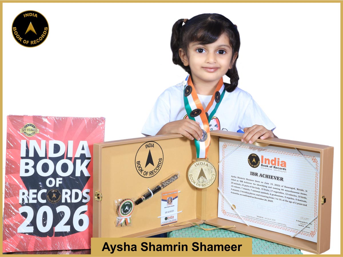 Aysha Shamrin Shameer – IBR Achiever