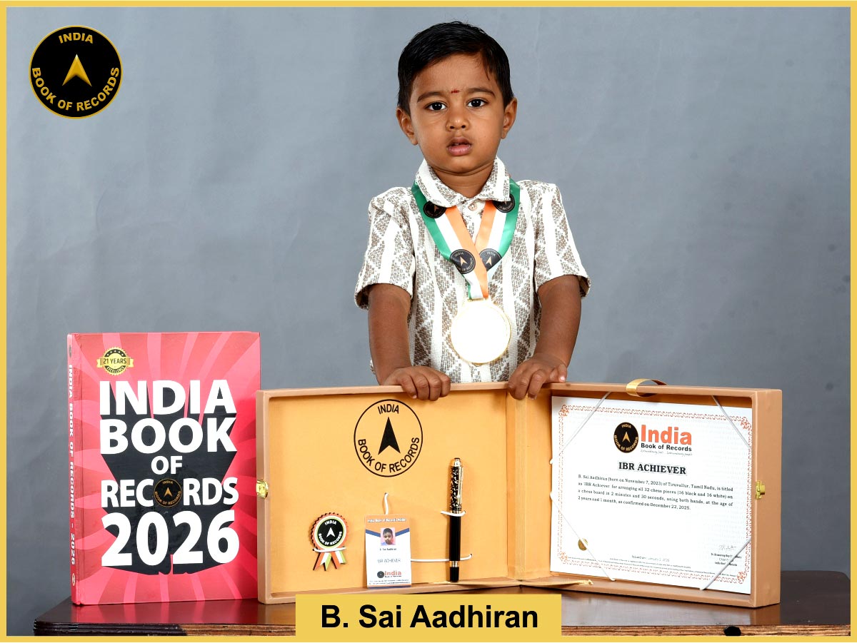 B. Sai Aadhiran – IBR Achiever