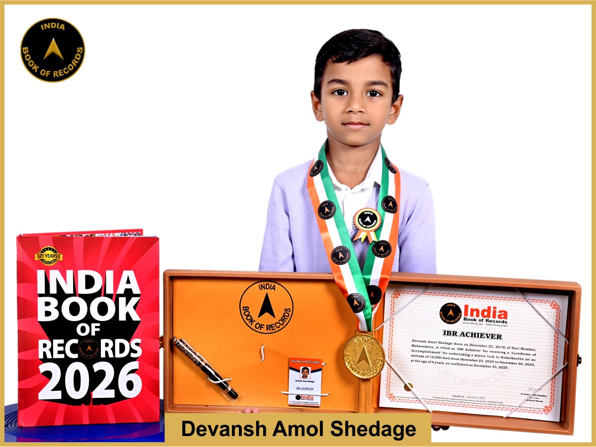 Devansh Amol Shedage – IBR Achiever