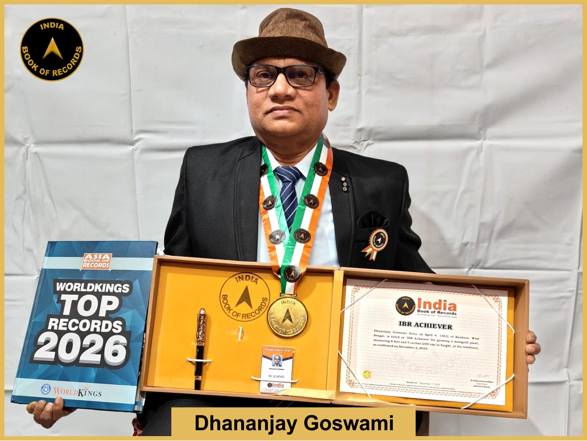 Dhananjay Goswami – IBR Achiever