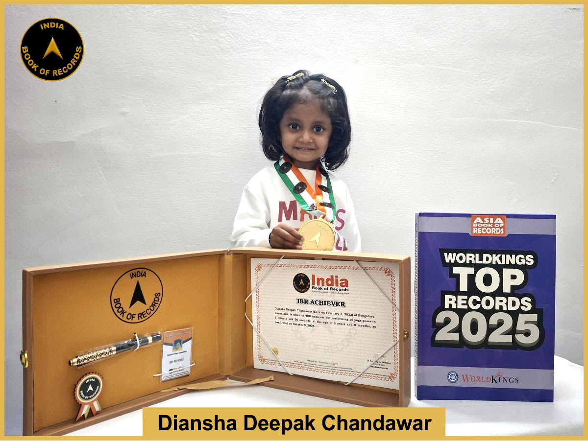 Diansha Deepak Chandawar – IBR Achiever