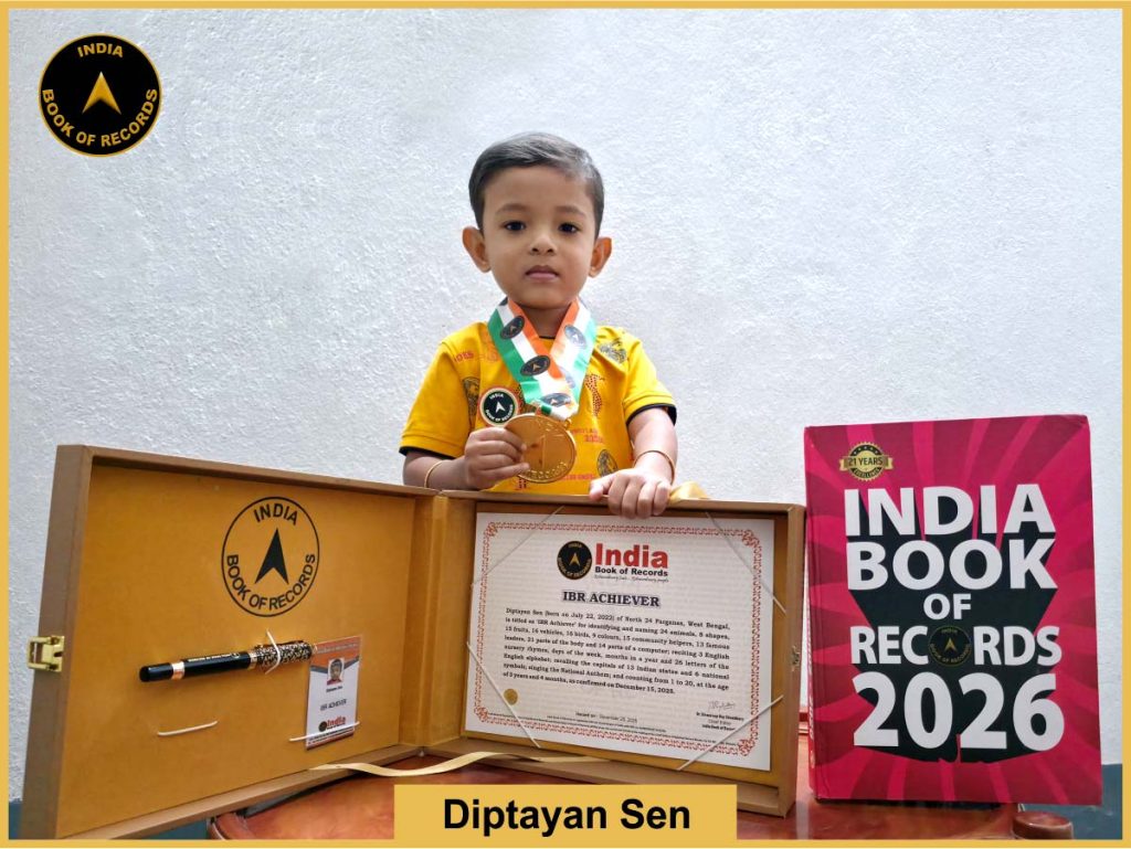 Pic of Diptayan Sen - IBR Achiever
