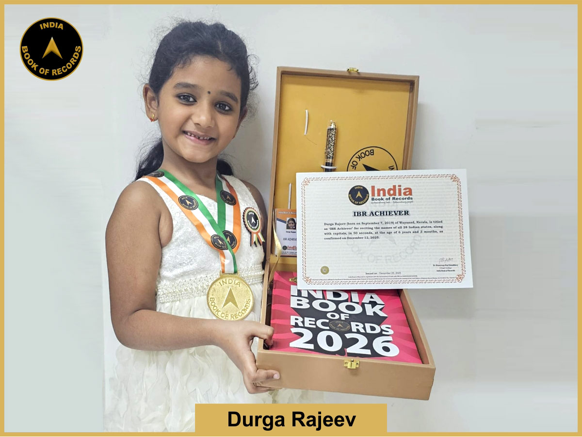 Durga Rajeev – IBR Achiever