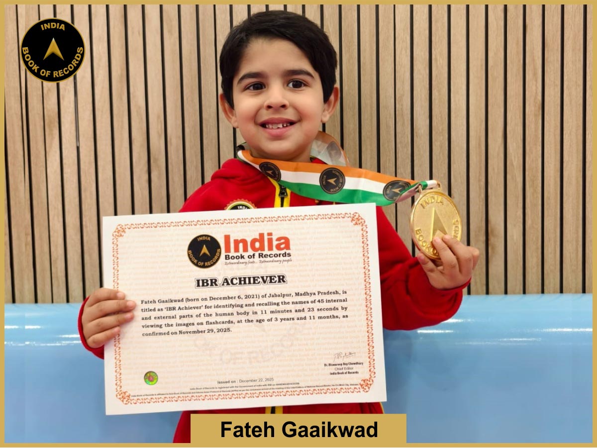 Fateh Gaaikwad – IBR Achiever