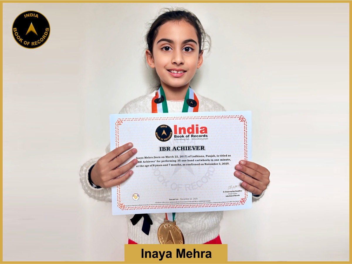 Inaya Mehra – IBR Achiever