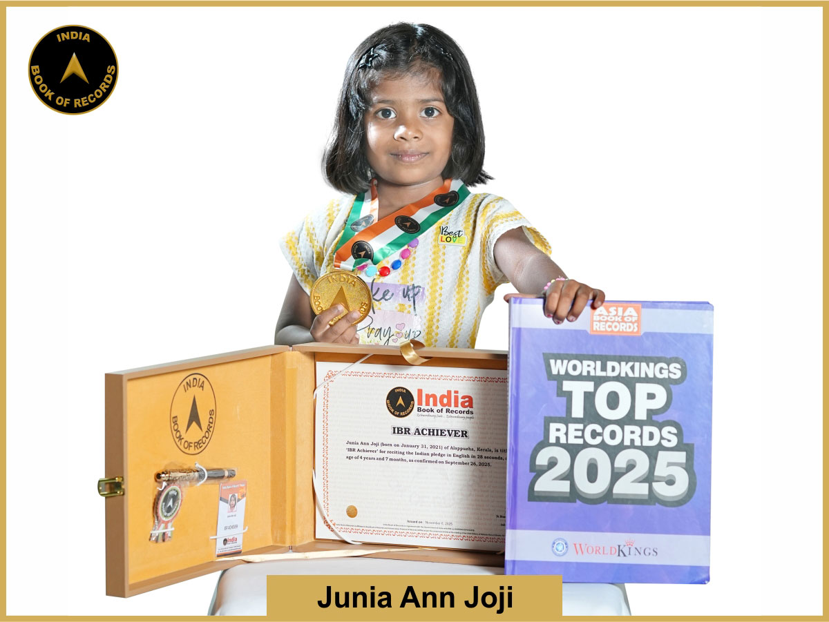 Junia Ann Joji – IBR Achiever