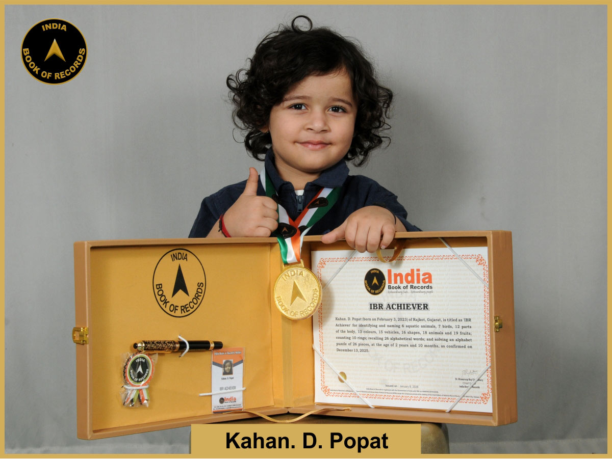 Kahan. D. Popat – IBR Achiever