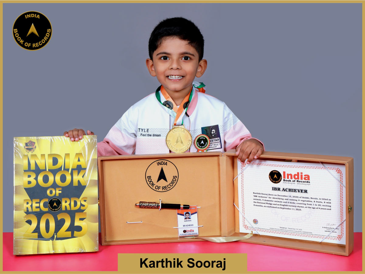 Karthik Sooraj – IBR Achiever