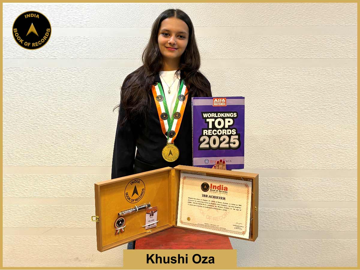 Khushi Oza – IBR Achiever