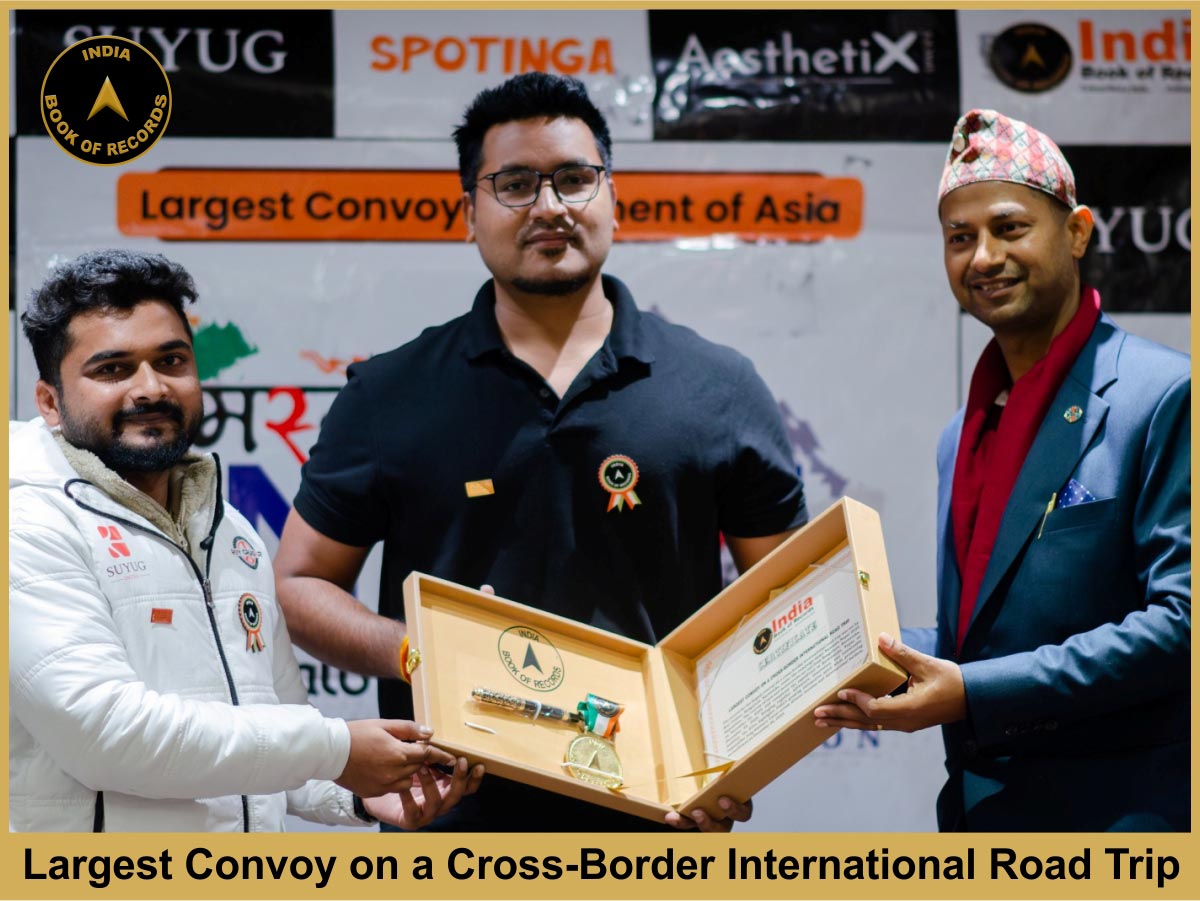 Largest Convoy on a Cross-Border International Road Trip