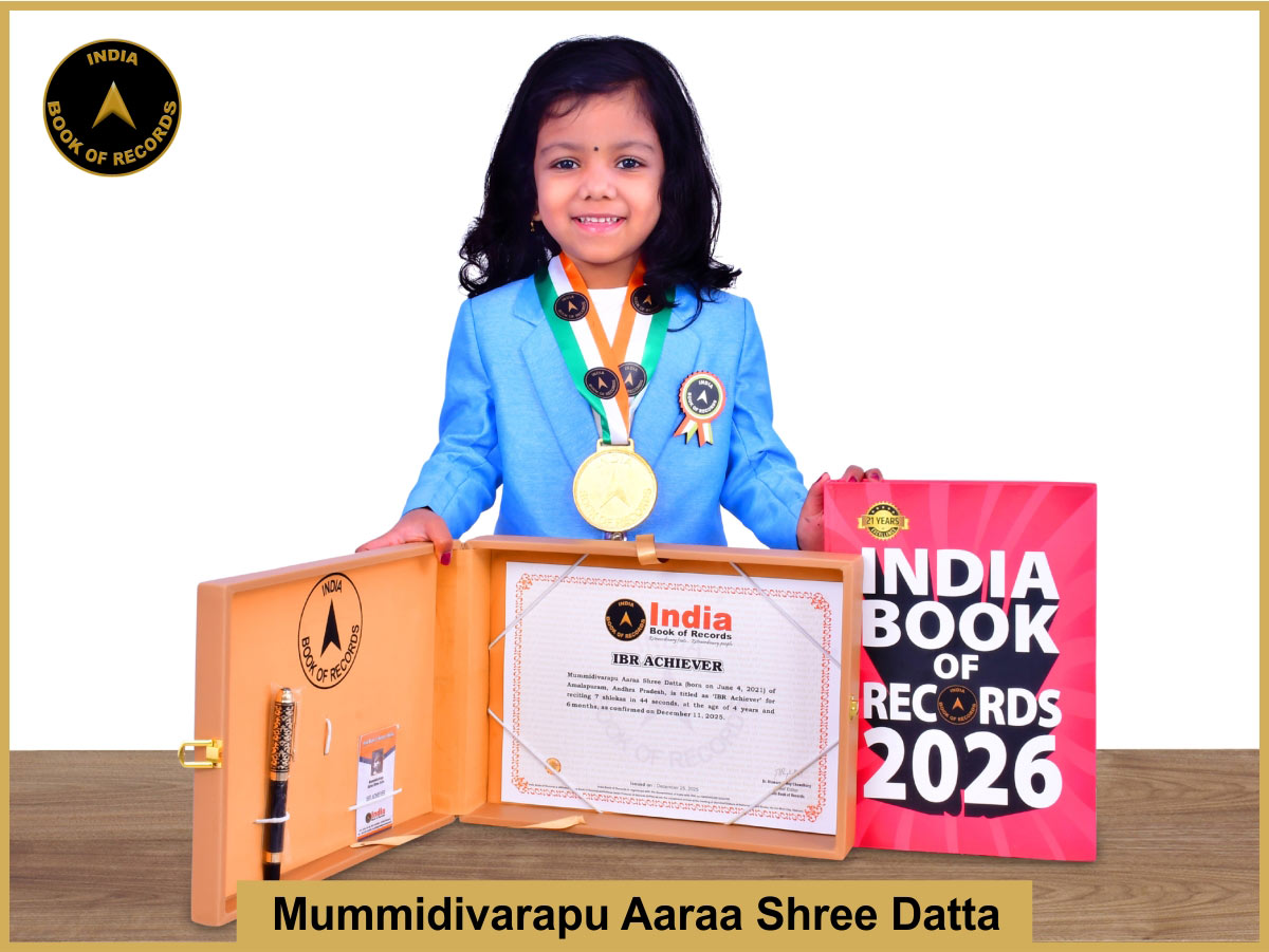 Mummidivarapu Aaraa Shree Datta – IBR Achiever